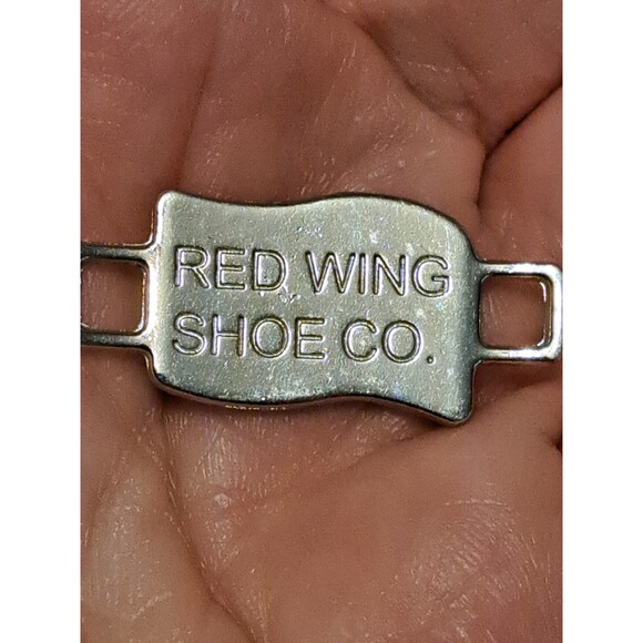 Vintage Patriotic Red White Blue Pins & Red Wing Shoe Charm - Picture 4 of 6